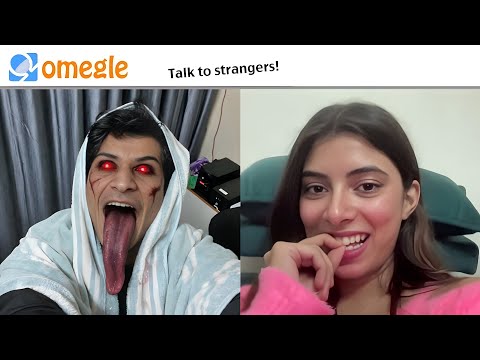 Scaring every GIRL on Omegle ! | PART-16