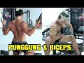 Latihan otot Punggung dan otot Biceps / Otan GJ