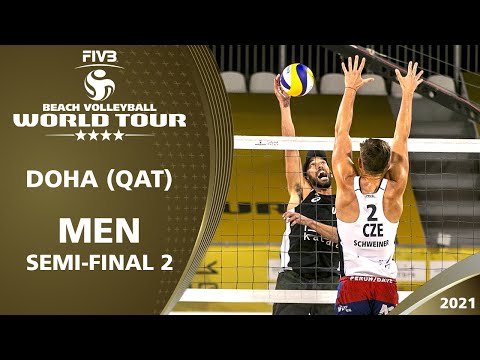 Men's Semi-Final 2: Lucena/Dalhausser vs. Perusic/Schweiner | 4* Doha 2021