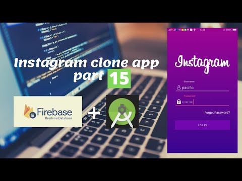 Instagram clone app part 15( save user post and show in profile ).#androiddeveloper#firebasedatabase