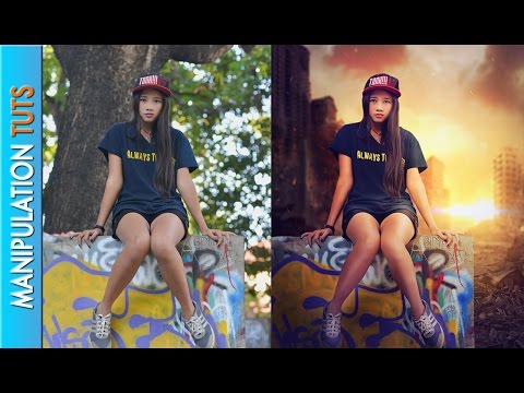 Making The Jungle Book Manipulation Scene Effect In Photoshop