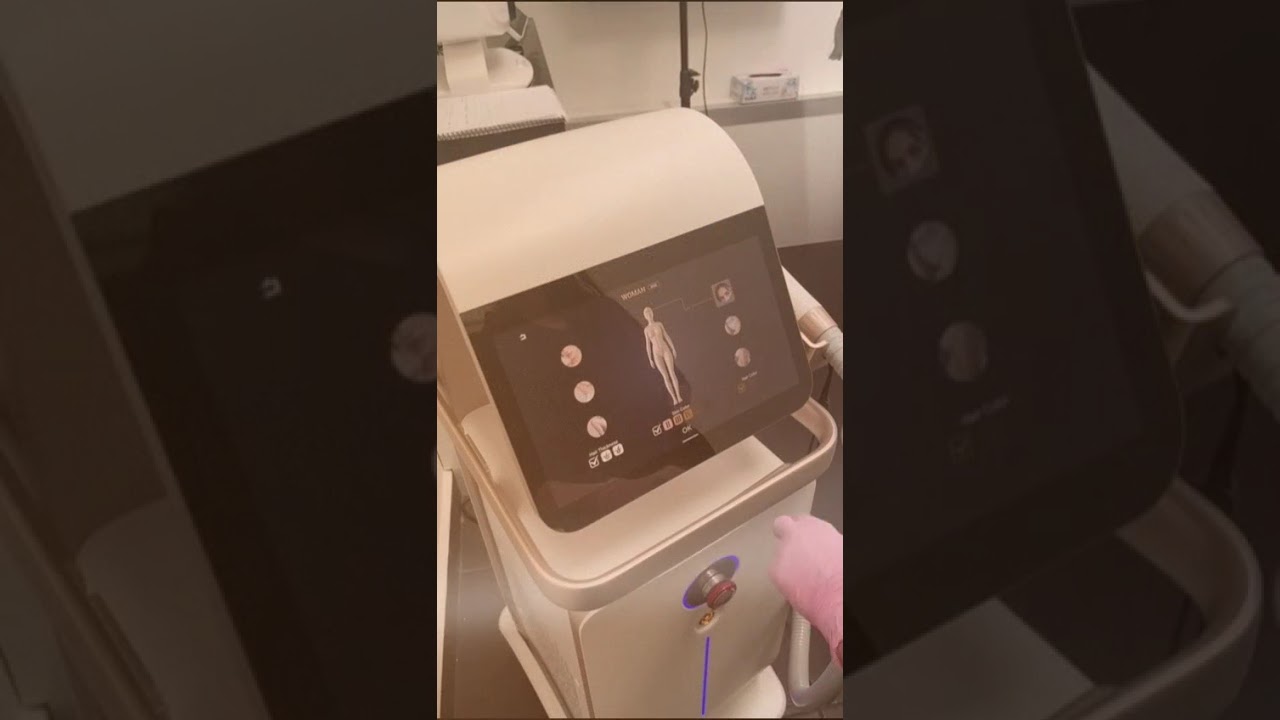 Epilare definitivă laser 3 lungimi de undă laser