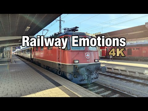 🚆 4K Abschiedsfahrt im Führerstand der ältesten Lok des Personenverkehrs (IC4 Singen (D) - Zürich)
