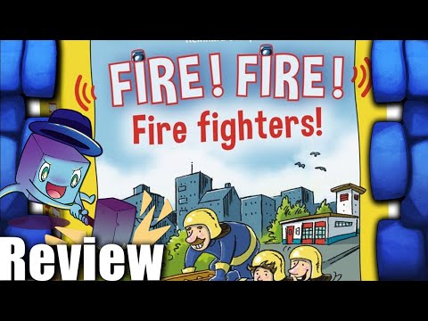 Fire! Fire! Fire Fighters! Review - with Tom Vasel