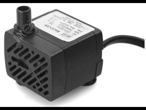 Prova Bacoeng Pompa Acquario Mini Acqua 200L/H Sommergibile per Fontana Piscina Giardino Laghetto