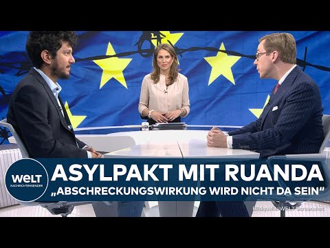 Video Thumbnail: MIGRATION: Großbritannien schiebt Flüchtlinge nach Ruanda ab - Pro und Contra I DUELL DES TAGES