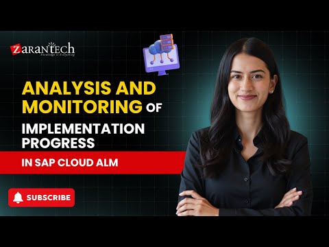 SAP Cloud ALM Application Lifecycle Management Full Course ZaranTech