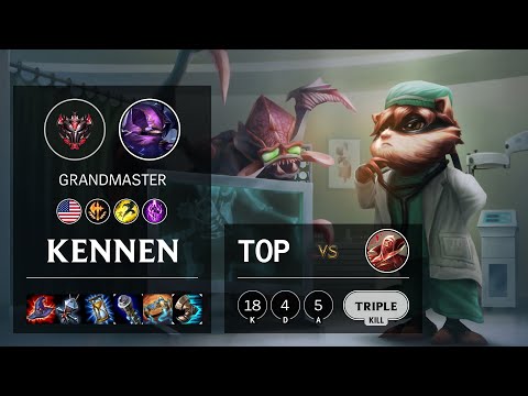 Kennen Top vs Vladimir - NA Grandmaster Patch 10.19