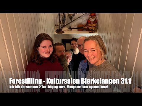 Forestilling i KulturArena Bjørkelangen 31.1.26