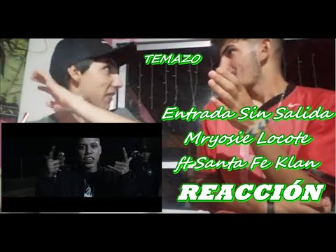 URUGUAYOS REACCIONAN Entrada Sin Salida Mryosie Locote ft Santa Fe Klan