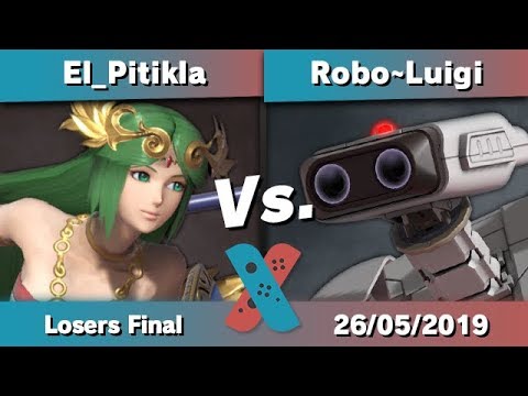 [SmashxPetxina Ultimate#1] El_Pitikla ( Palutena ) Vs. Robo~Luigi ( R.O.B. ) Losers Final