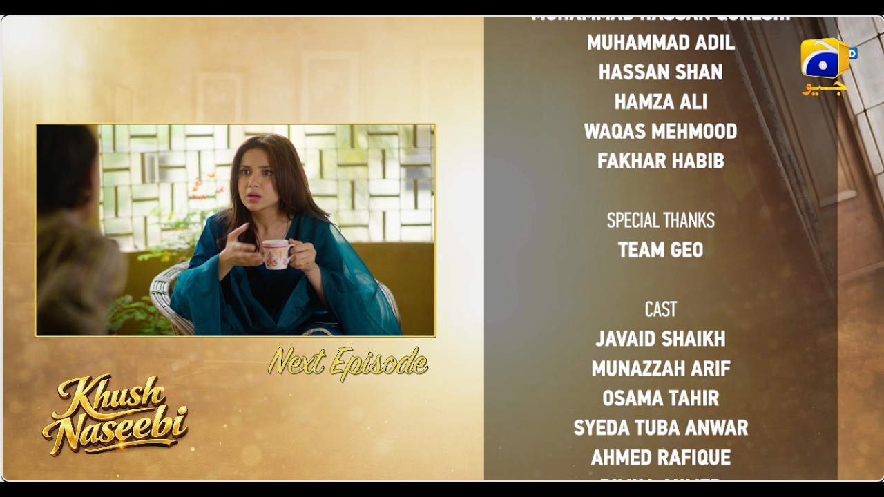 Khush Naseebi Episode 34 Teaser - 25th April 2026 - HAR PAL GEO