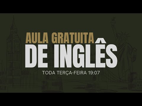 Aulas de Inglês com Teacher Matheus 27/01 às 19:07