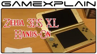 A Close-Up Look at the Gold Zelda 3DS XL Limited Edition