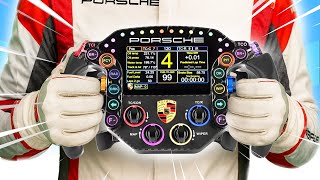 PORSCHE Takes on the High-End Sim Racing Wheel Market!