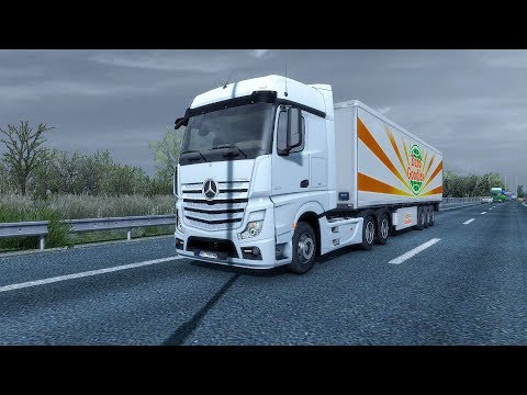 ETS2 - Mercedes Actros MP4 2551 - Trip: Novi Sad - Zagreb