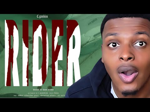 Duha Reacts to Swedish Rap Music! C.Gambino - RIDER (OFFICIAL MUSIC VIDEO)