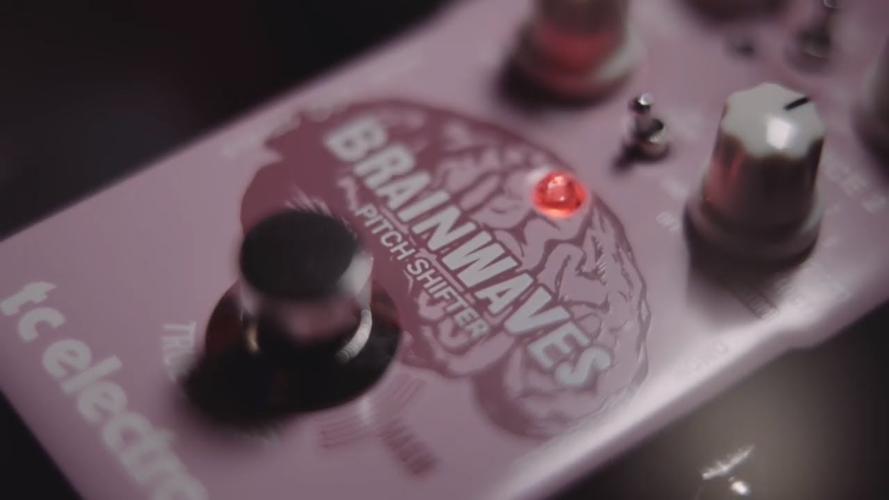 TC Electronic Brainwaves Pitch Shifter w/MASH Footswitch