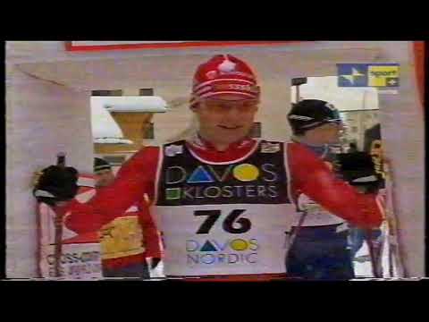 2009/10 fondo 15 km tl uomini Davos - Heikkinen, Hellner, Manificat