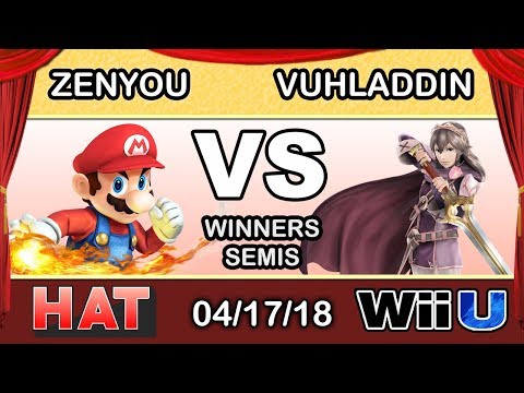 HAT 18 - eM | Zenyou (Mario) Vs. Vuhladdin (Lucina) Winners Semis - Smash 4