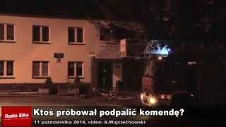 Wideo1: Prba podpalenia komendy w Lesznie?