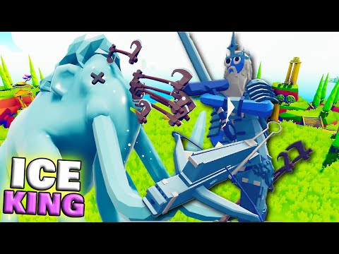 Ice King vs Every faction - TABS Unit Creator Update