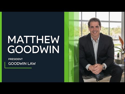 Blueprints Behind Business: with Matthew Goodwin of Goodwin Law | Episode 10