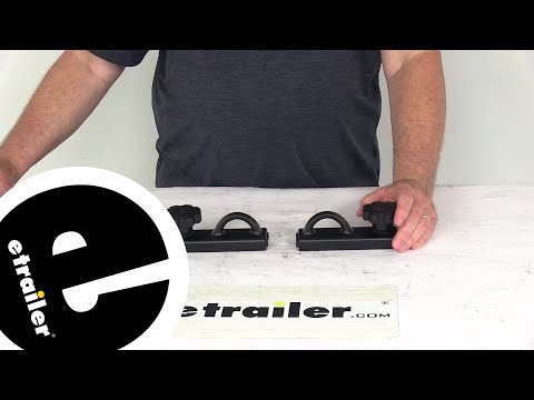 etrailer | Aluminum Tie-Downs for Thule TracRac Sliding Ladder Rack Base Rails Review