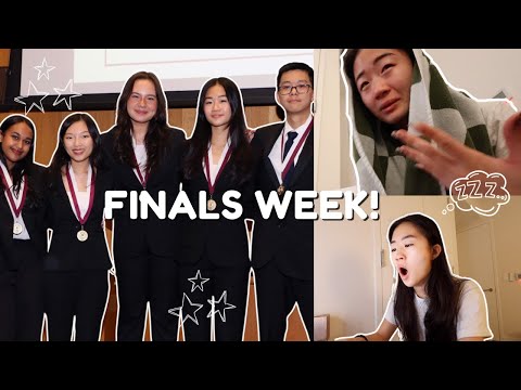 FINALS WEEK OR MY FINAL WEEK? | VLOGMAS WEEK 2: college vlog, studying, business competition