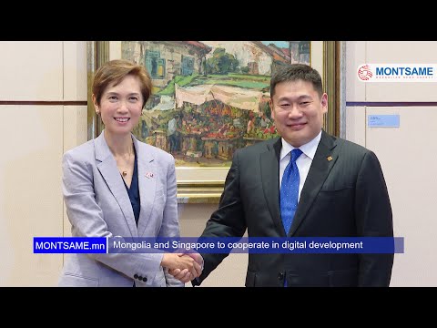 Mongolia and Singapore to cooperate in digital development