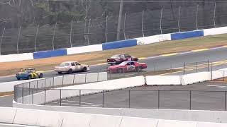 24hrs Lemons - Road Atlanta 12/12/2022 - Tormented Racing Turn 1 Spin/Tap