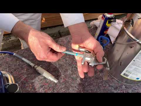 Teil 2: Airlessgerät Graco GX FF für AEROSANA VISCONN (Pistolenfilter ausbauen/wechseln/reinigen)