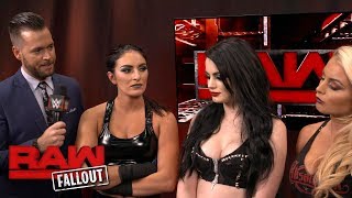 Paige addresses her neck injury: Raw Fallout, Jan. 15, 2018
