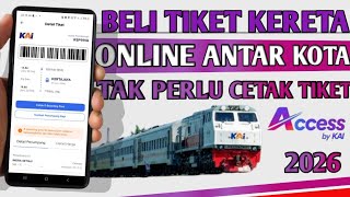 Download lagu Cara Beli Tiket Kereta Online di KAI Access Tanpa Cetak Tiket 2026 mp3