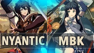 GBVSR:🔥Nyantic (Sandalphon) Vs MBK (Yuel)🔥| High Level Gameplay.