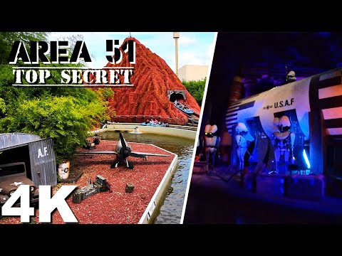 Area 51 : Top Secret [On-Ride 4K POV] - Movie Park Germany