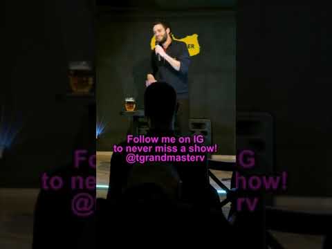 I couldn't resist 😂😁 #standupcomedy #crowdwork #improvisation #budapest