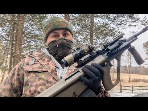 Steyr AUG With A NATO Mag Conversion ... You Either Love It Or You Hate It