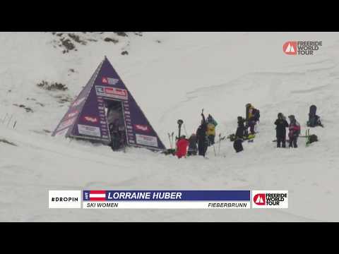 Winning run Lorraine Huber - FWT18 Fieberbrunn Austria