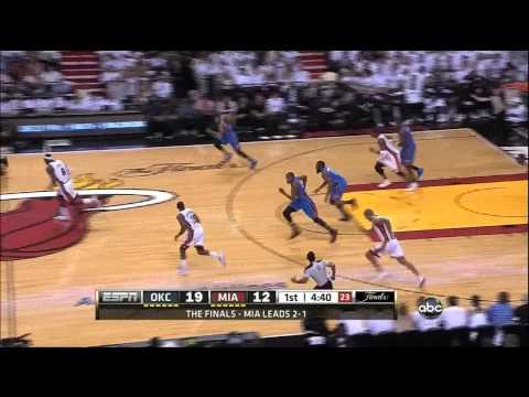 TheBigLead - Nick Collison blocks Dwyane Wade - Game 4 2012 Finals