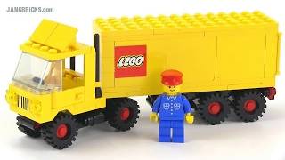 🔄 LEGO classic Town 6692 Tractor Trailer truck from 1983 review! re upload 20140512