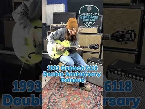 Gretsch Double Anniversary Model 6118 Smoke Green MIJ Terada - 1993 image 26