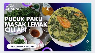 Download lagu PUCUK PAKU MASAK LEMAK CILI API Masak cara mudah d... mp3