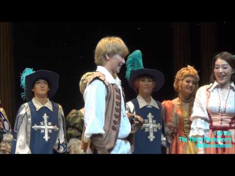 [fancam] 140102 『The Three Musketeers』　Curtain Cal