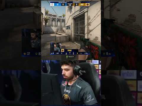 Spinx's 1vs3 clutch #shorts #blastpremier