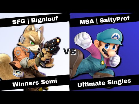 GAMING Weekly #11 - Winners Semi - SFG | Bigniouf (Fox) vs. MSA | SaltyProf (Mario)