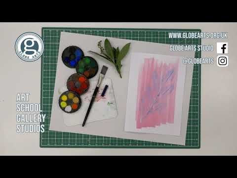 How To: Frottage taking rubbings from textured surfaces with wax crayons