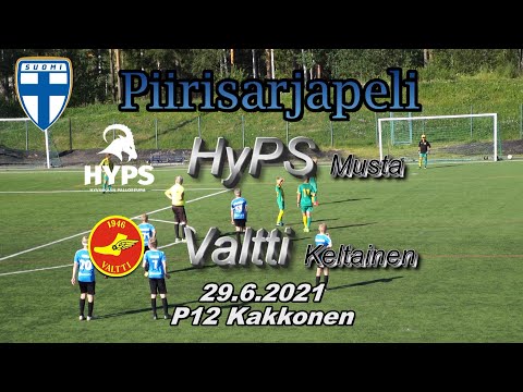 Piirisarja P12 HyPS Musta - Valtti Keltainen 29.6.2021