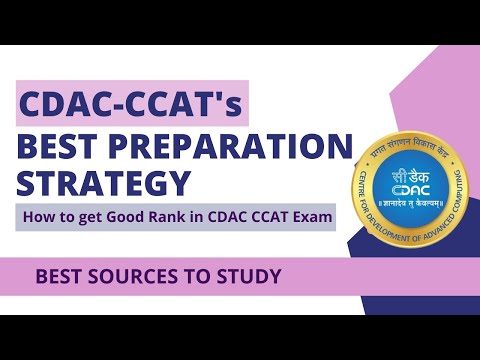 CDAC CCAT Exam's Best Preparation strategy | How to get good rank in CDAC | Best CDAC Preparation