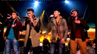 Live Show #2 Union J sings Leona Lewis James Morrison mash-up Alone The X Factor UK 2012